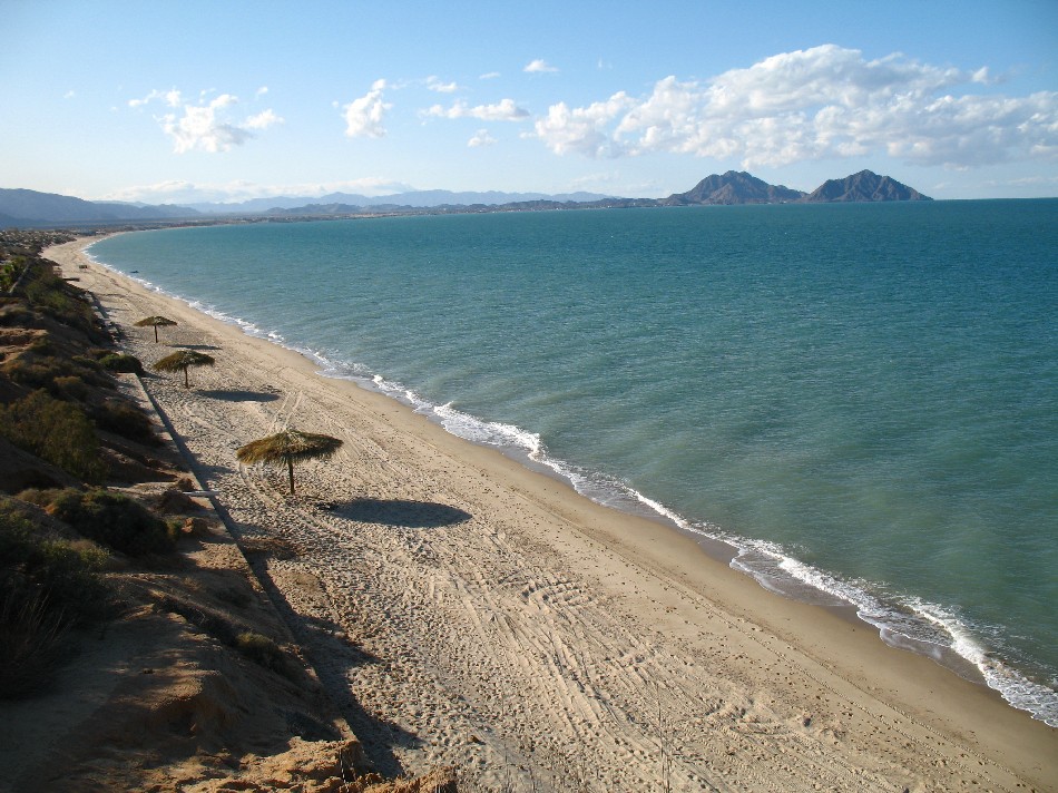 Beach front view